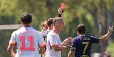 Opvallend: PSV-opponent krijgt rood voor beledigen arbiter, maar mag blijven staan