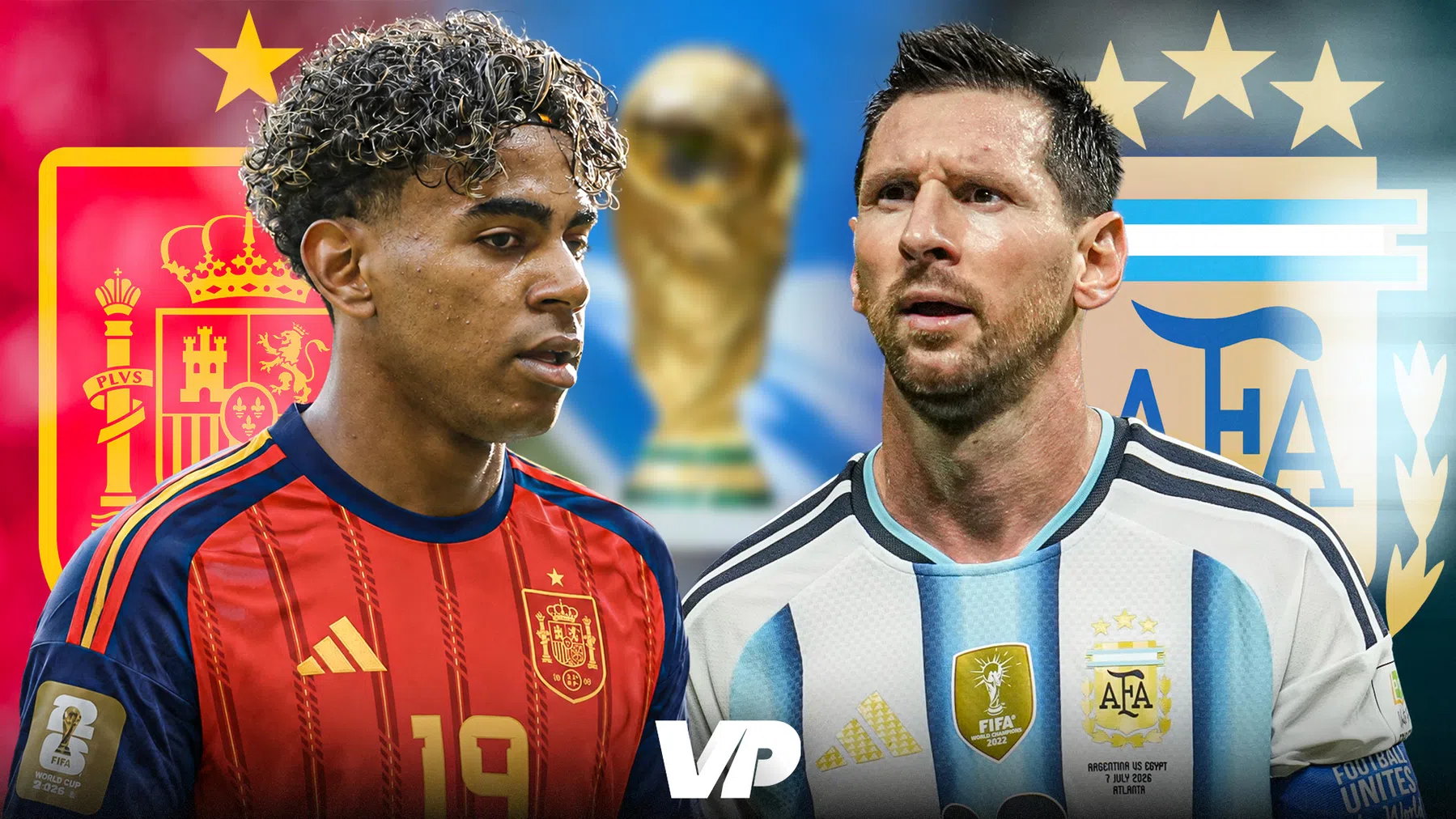 Vermoedelijke opstellingen WK-finale tussen Spanje tegen Argentinië 