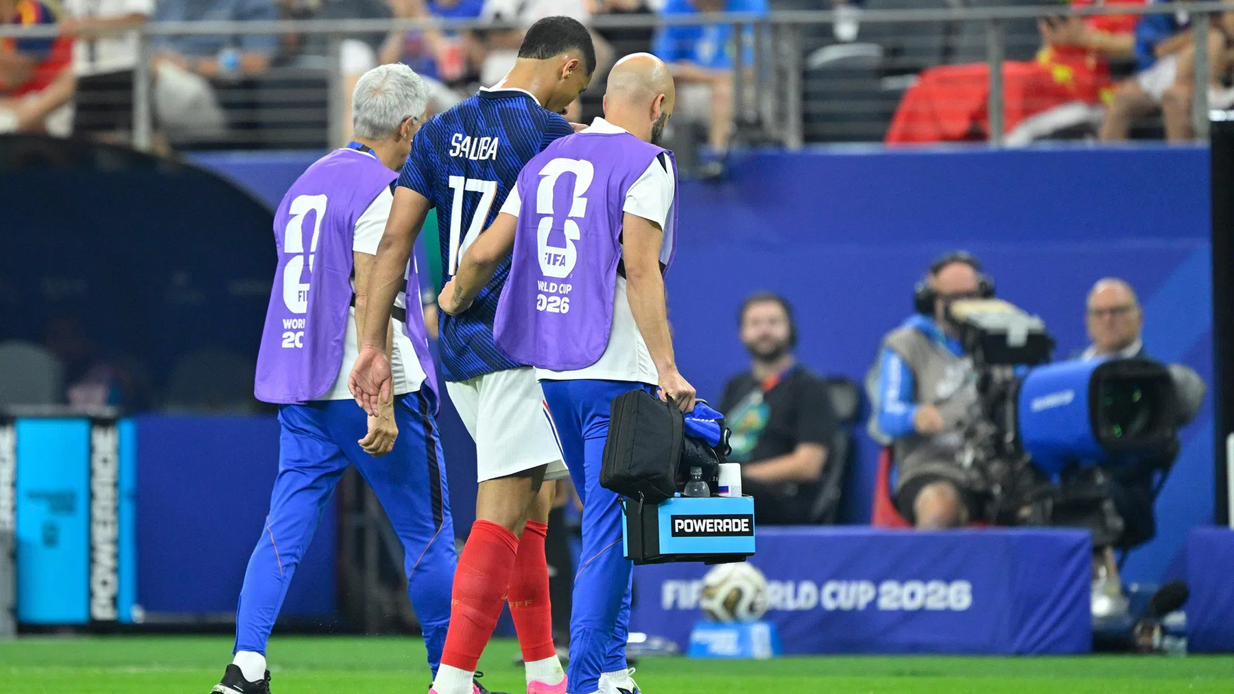 William Saliba speelde WK 2026 met gebroken rug bij Frankrijk