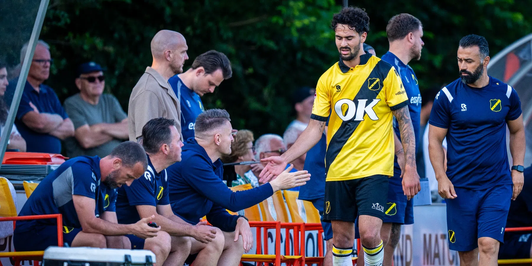 NAC-verdediger Rio Hillen heeft het zwaar na geblokkeerde transfer
