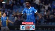 Thumbnail for article: 'RC Strasbourg blijft trekken aan Bibout, KRC Genk houdt rekening met vertrek'