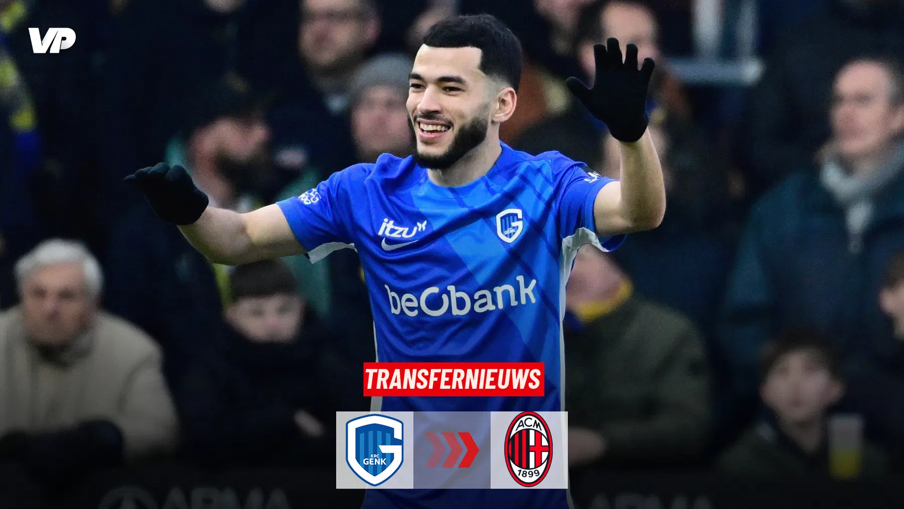 Transfernieuws: AC Milan heeft interesse in Zakarie El Ouahdi van KRC Genk