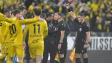 Thumbnail for article: Opvallend: Union-spelers en voorzitter Muzio halen verhaal bij scheidsrechter na uitschakeling