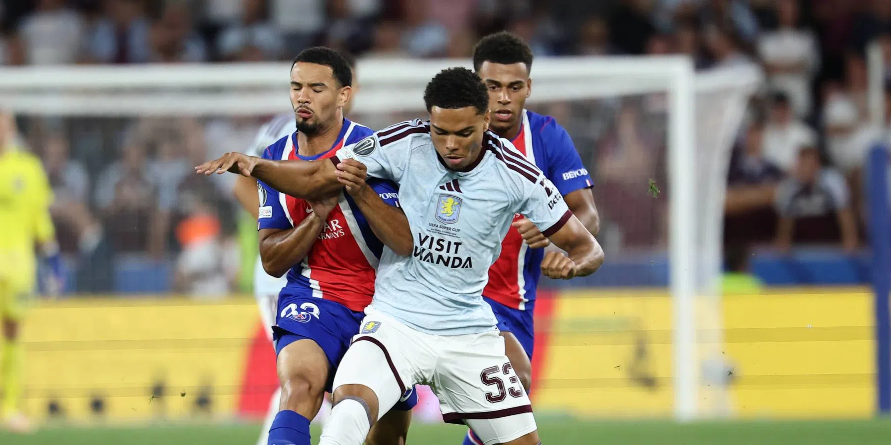 Paris Saint-Germain wint UEFA Super Cup na nipte zege op Aston Villa