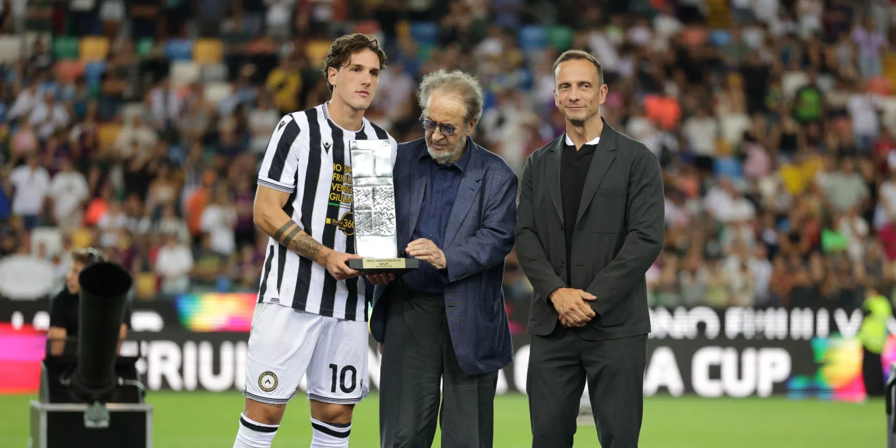 Ajax zou zich gemeld hebben voor Udinese-aanvaller Nicolò Zaniolo