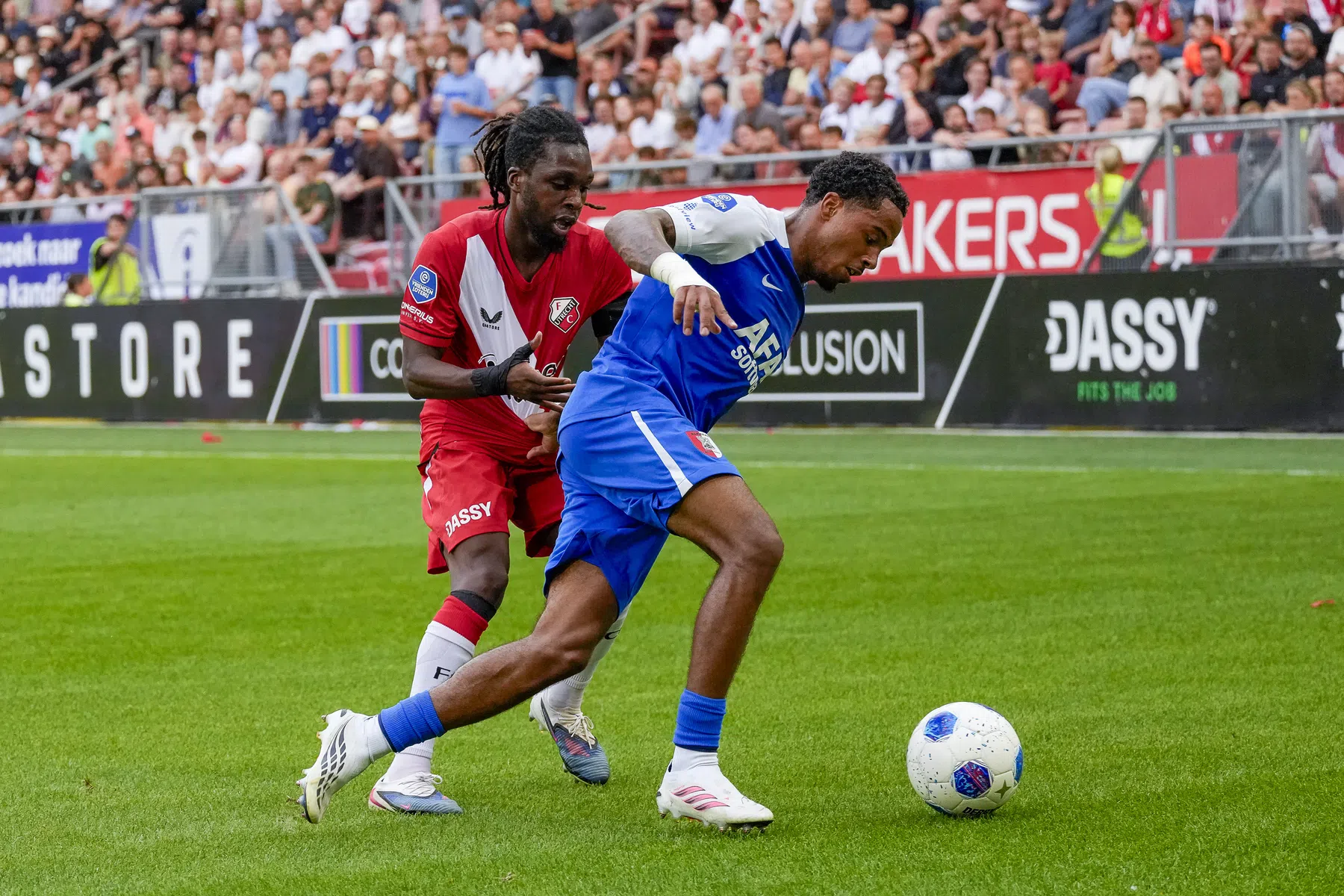 Elijah Dijkstra van AZ over Leeroy Echteld en kampioenschap