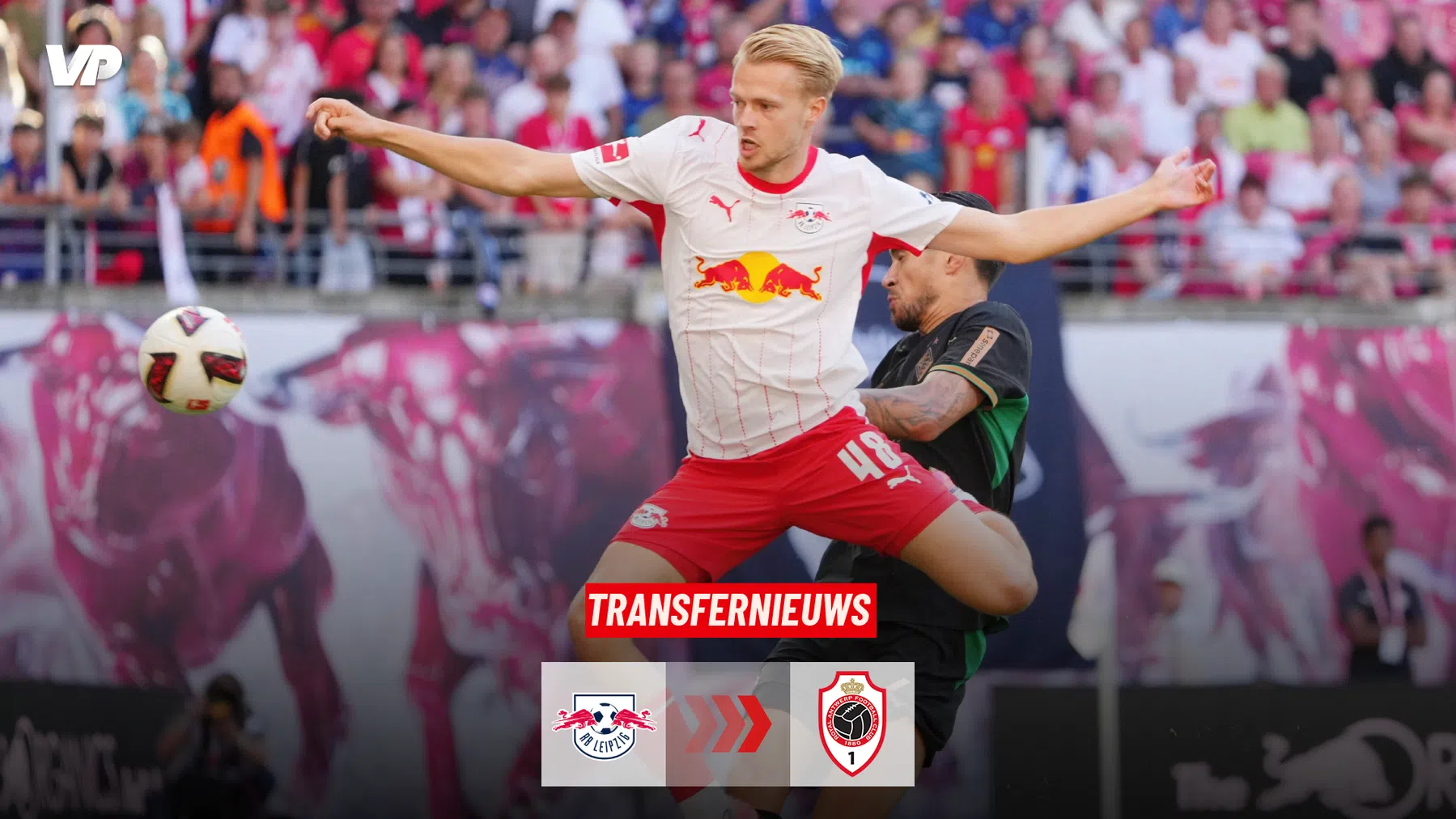 Antwerp wil Arthur Vermeeren huren van RB Leipzig