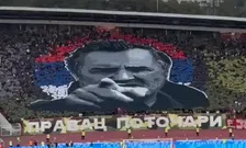 Eerbetoon voor genocidepleger Mladić voor derby in Belgrado