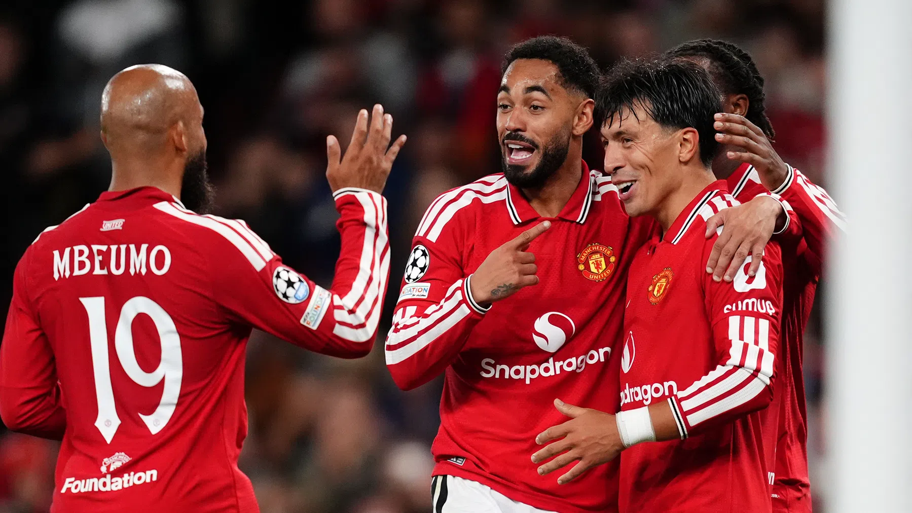 Man Utd en Como winnen eerste duel in de Champions League