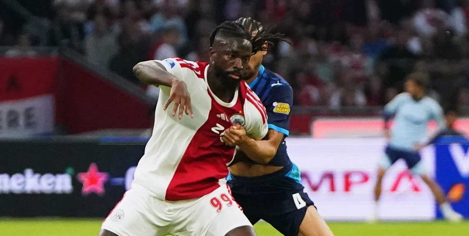 Tolu zit aan één goal of assist per 40 minuten bij Ajax