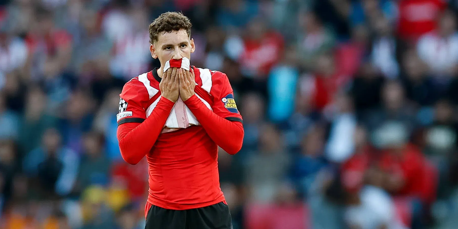 Arnold Bruggink onder de indruk van snelheid Ruben van Bommel
