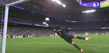 Hij zou beter moeten weten: trainer Rayo juicht al even, maar Courtois redt