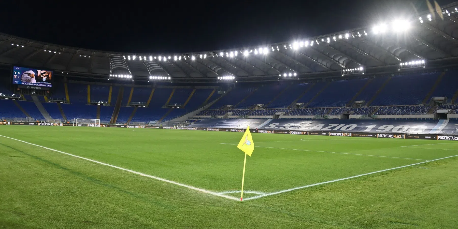 Zestien Roma-fans bestraft vanwege fascistische uitingen