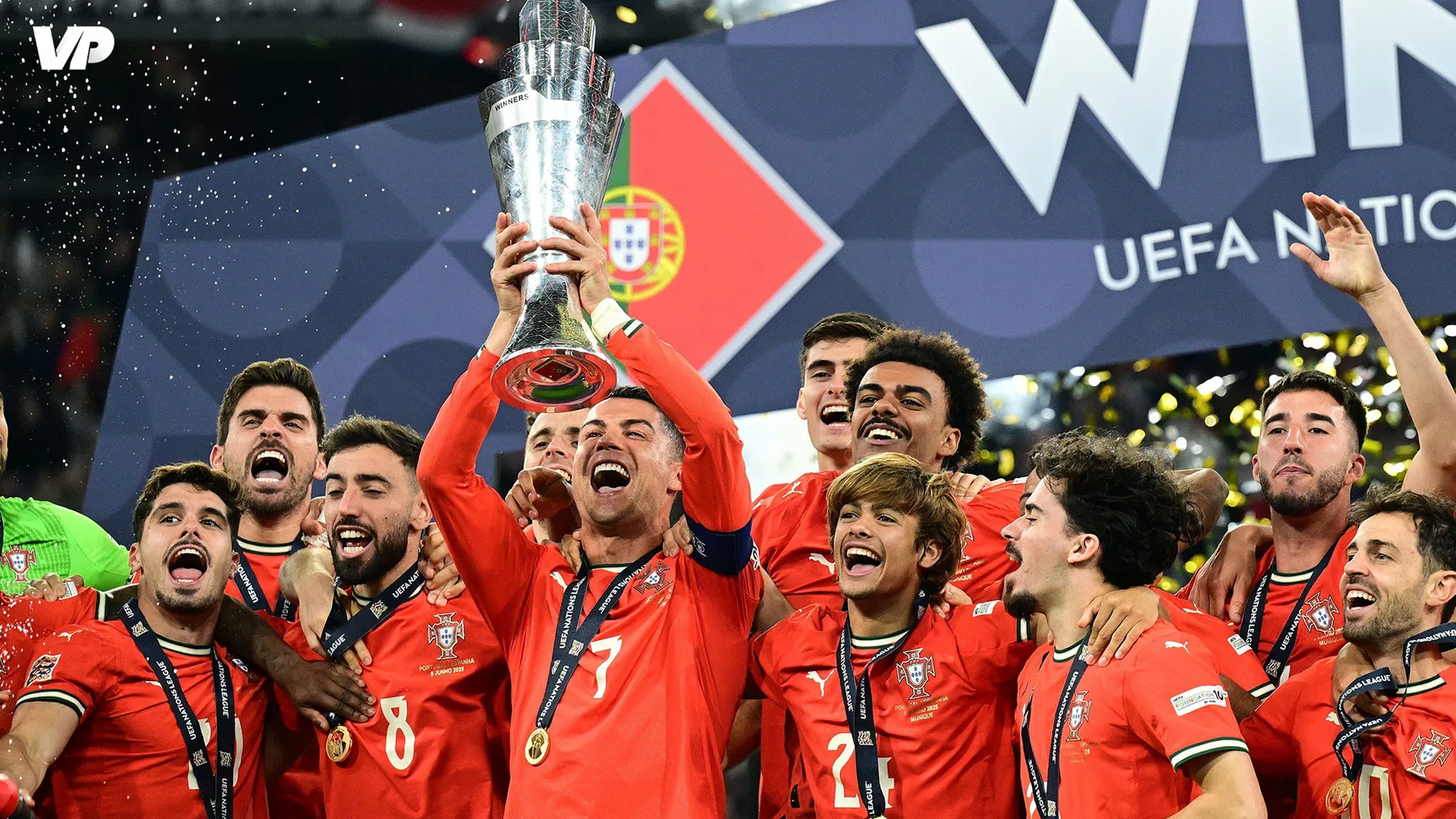 Alle winnaars van de UEFA Nations League op een rij