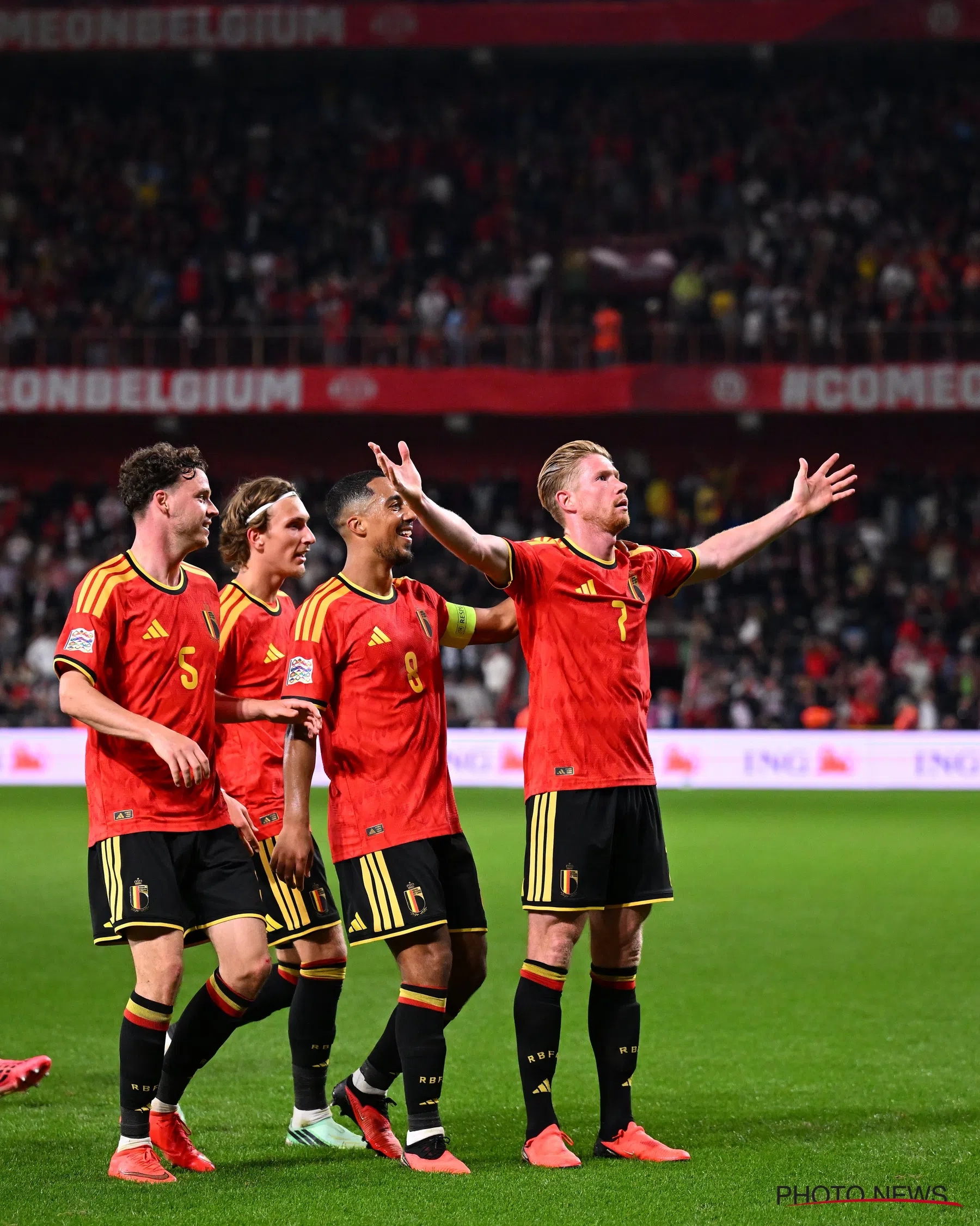De Rode Duivels winnen van Turkije