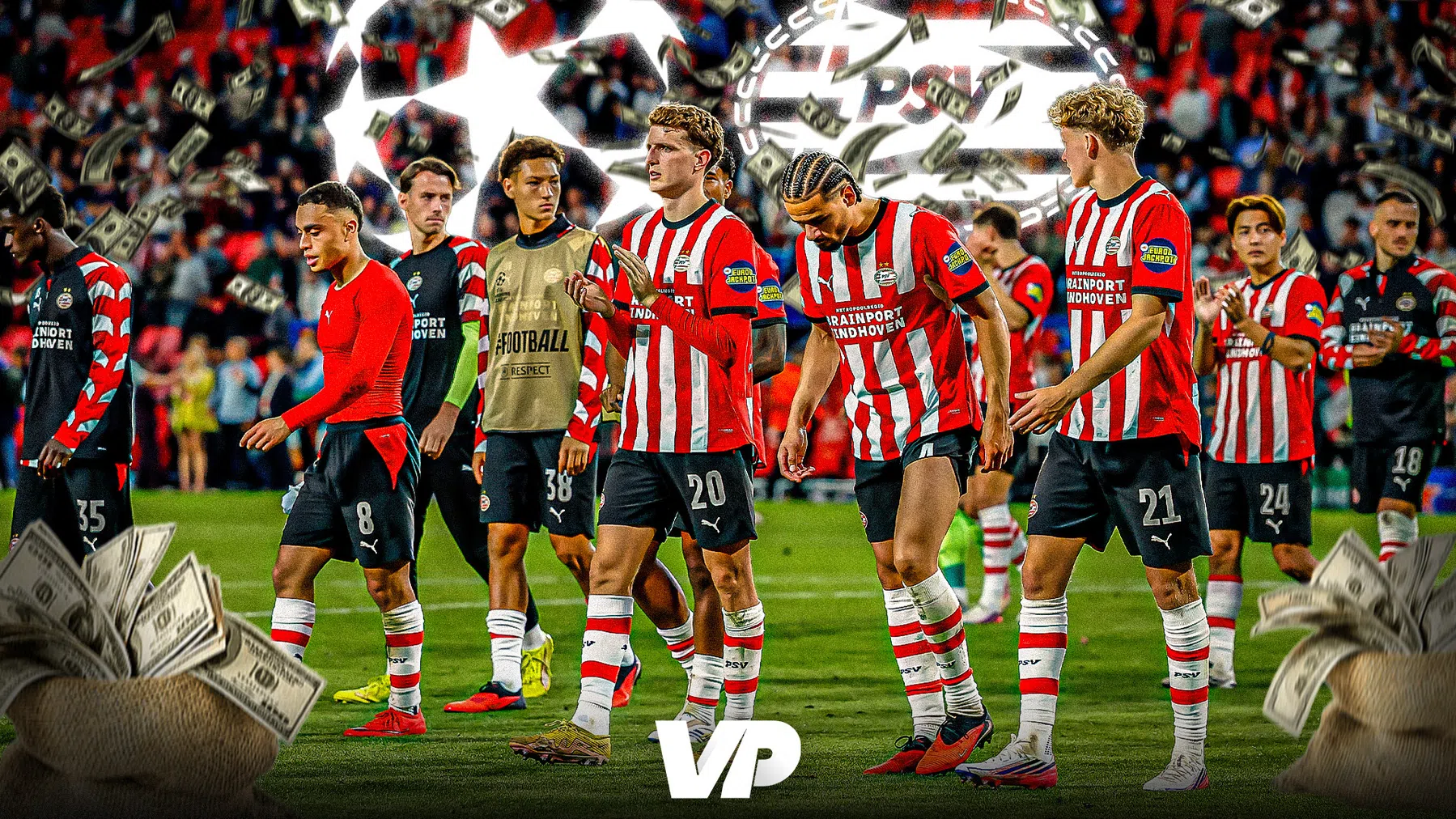 Kassa rinkelt: de verdiensten van PSV in de Champions League