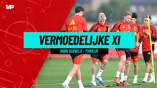 Thumbnail for article: De vermoedelijke XI Rode Duivels tegen Turkije: Lukaku in de basis 