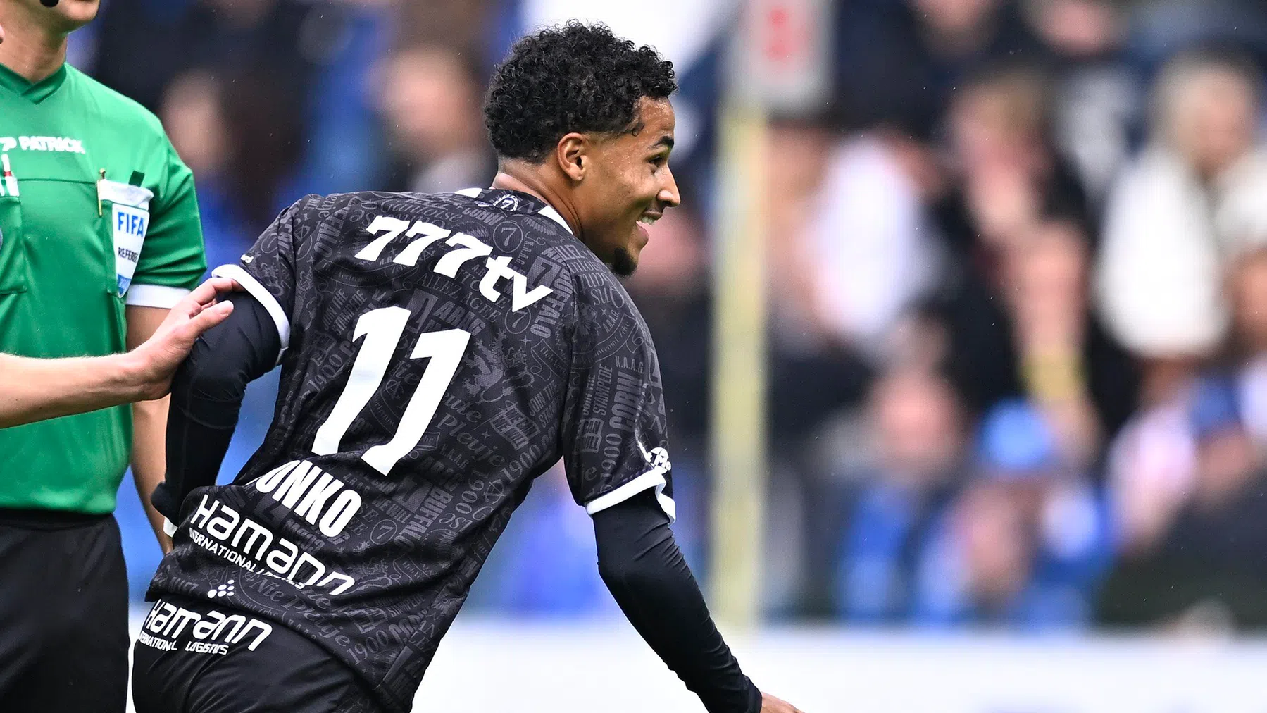 Blessure houdt Gent-aanvaller Sonko aan de kant