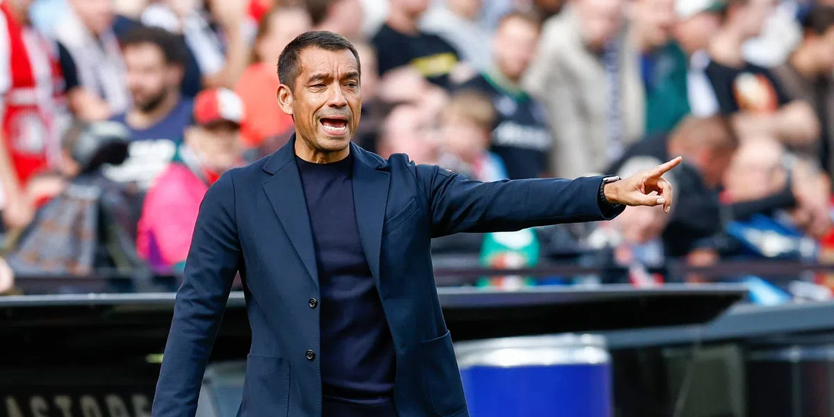Photo: VoetbalPrimeur Following Feyenoord's 5-1 defeat in Barcelona, manager Giovanni van Bronckhorst rejected claims