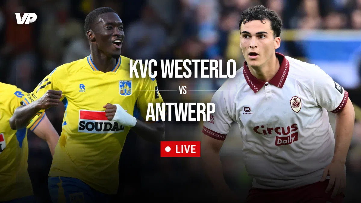 Photo: VoetbalPrimeur.be KVC Westerlo and Royal Antwerp FC meet in Pro League match