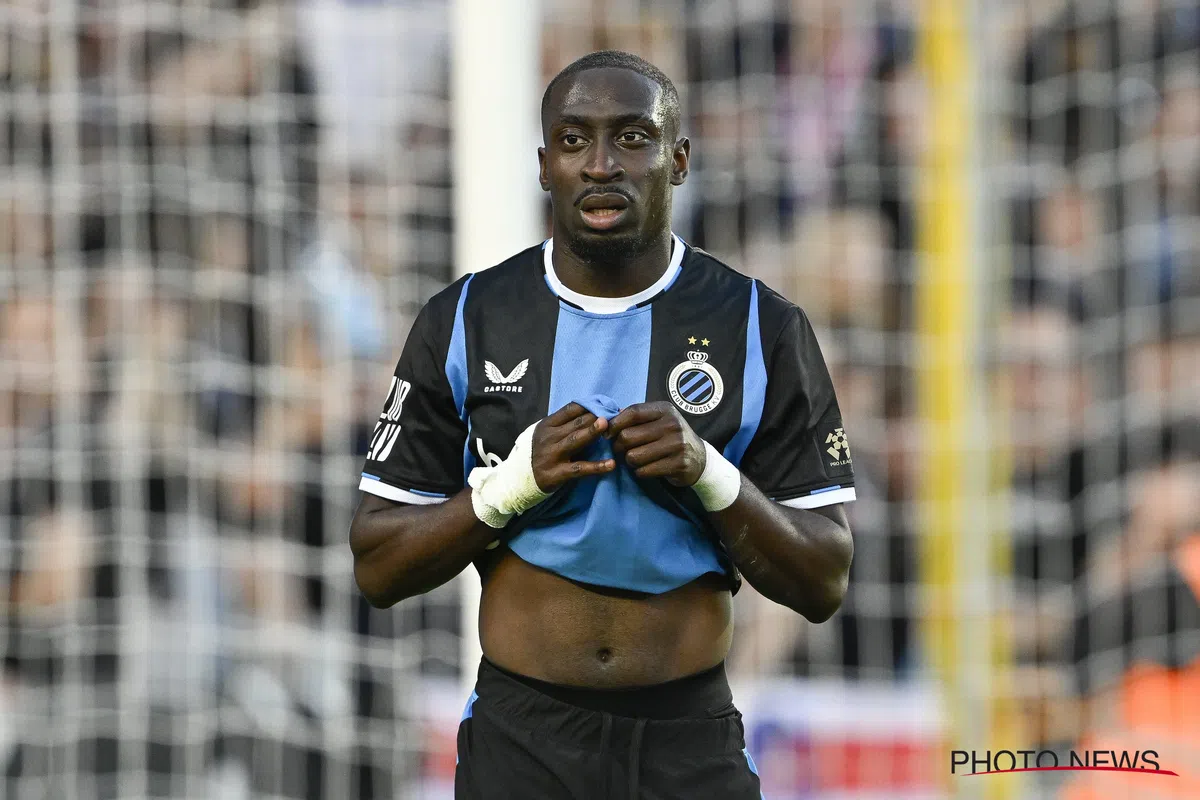 Forbs Carlos Forbs onzeker voor Club Brugge tegen Inter