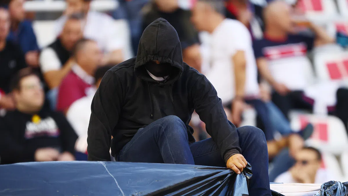 Hajduk Split fans chant antisemitic slogans before Ajax match