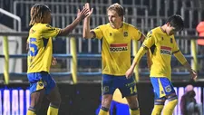Sandra doet het weer, Westerlo vlak voor de rust op voorsprong