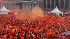 Heerlijke beelden uit Berlijn: Oranje-fans feesten erop los