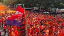 Kippenvel: Hamburg kleurt Oranje, fans zorgen voor geweldige sfeer