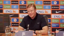 Koeman reageert op Duitse ergernis: 'Dan had ik ook boos kunnen zijn'