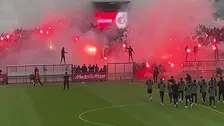 Heerlijke beelden uit Rotterdam: Feyenoord-fans zijn klaar voor de Klassieker