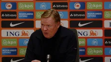 Koeman baalt van 'bakkeleiend' Oranje-duo: 'Niet zo mooi en goed'