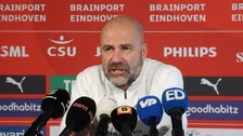 Bosz deelt goed nieuws uit PSV-ziekenboeg: 'Al van de krukken af'