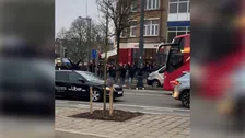Thumbnail for article: Mooie beelden: Ajax-bus arriveert onder luid gejuich bij Koning Boudewijnstadion