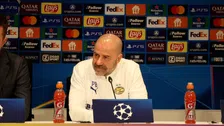 Thumbnail for article: Ajax-grapje van Bosz valt niet goed bij fans PSV: 'Ik moet zeventien zeggen'