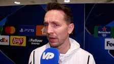 Thumbnail for article: De Jong aangeslagen na 'enorme tik': 'Doet heel erg pijn'