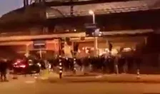 Thumbnail for article: Beelden van aanvaring bij Arena: ook vóór Ajax - Eintracht ging het al bijna mis