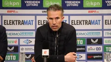 Van Persie roept op tot realisme bij Feyenoord: 'Ik snap het gevoel, maar...'