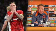 Nieuwe Oranje-oproep uitgesloten: 'Hij heeft bewust deze keuze gemaakt'