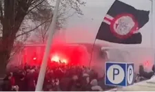 Thumbnail for article: Heldenonthaal voor Ajax: uitzinnige fans wachten spelersbus op