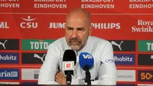 Thumbnail for article: Bosz haalt vraag op persconferentie onderuit: 'Dat zou wel heel raar zijn'
