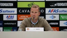Thumbnail for article: Kruys krijgt vraag over zijn toekomst: 'Ga je met FC Volendam de Eredivisie in?'