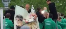 Edvardsen kan het niet laten: Go Ahead-aanvaller toont spandoek met Goes