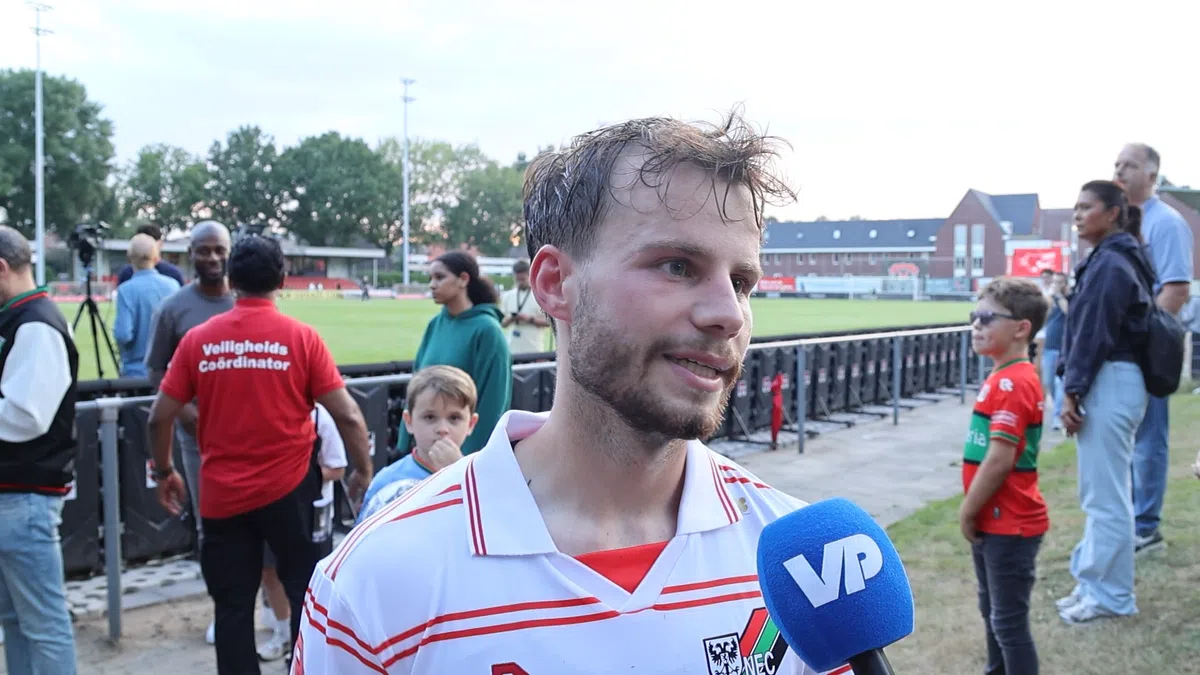 NEC-middenvelder Proper openhartig: 'Was vooral aan het begin heel lastig'