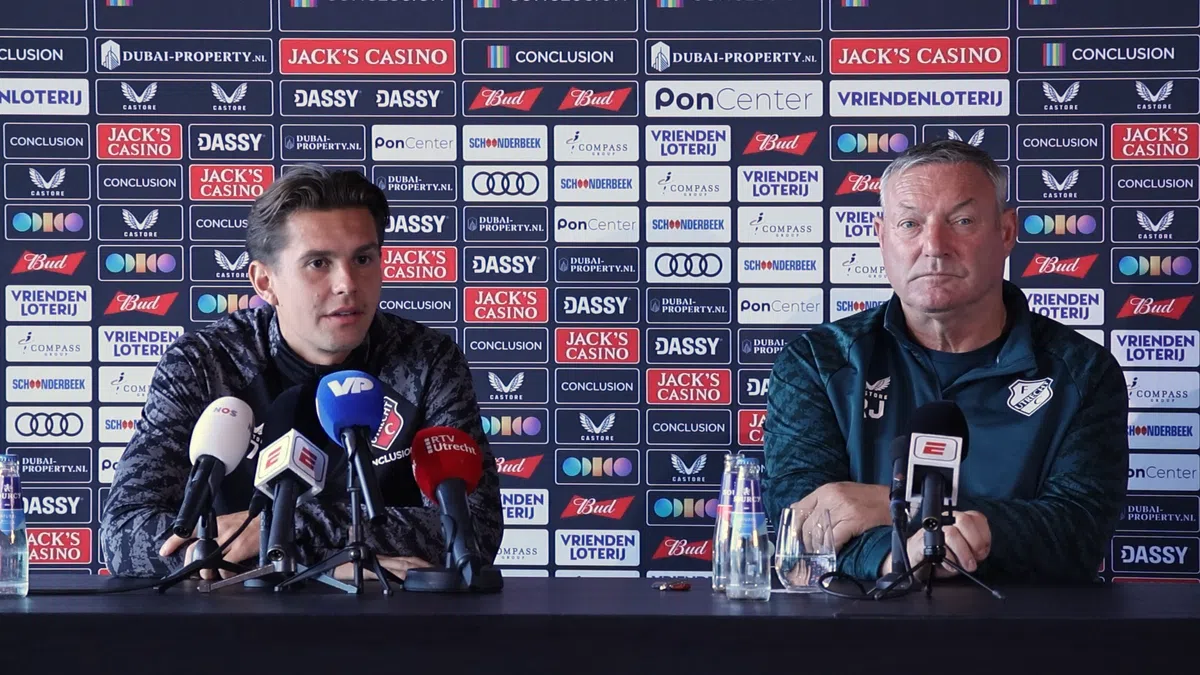 FC Utrecht-uitblinker vol lof over Ron Jans: 'Weet altijd wat hij van je verwacht'