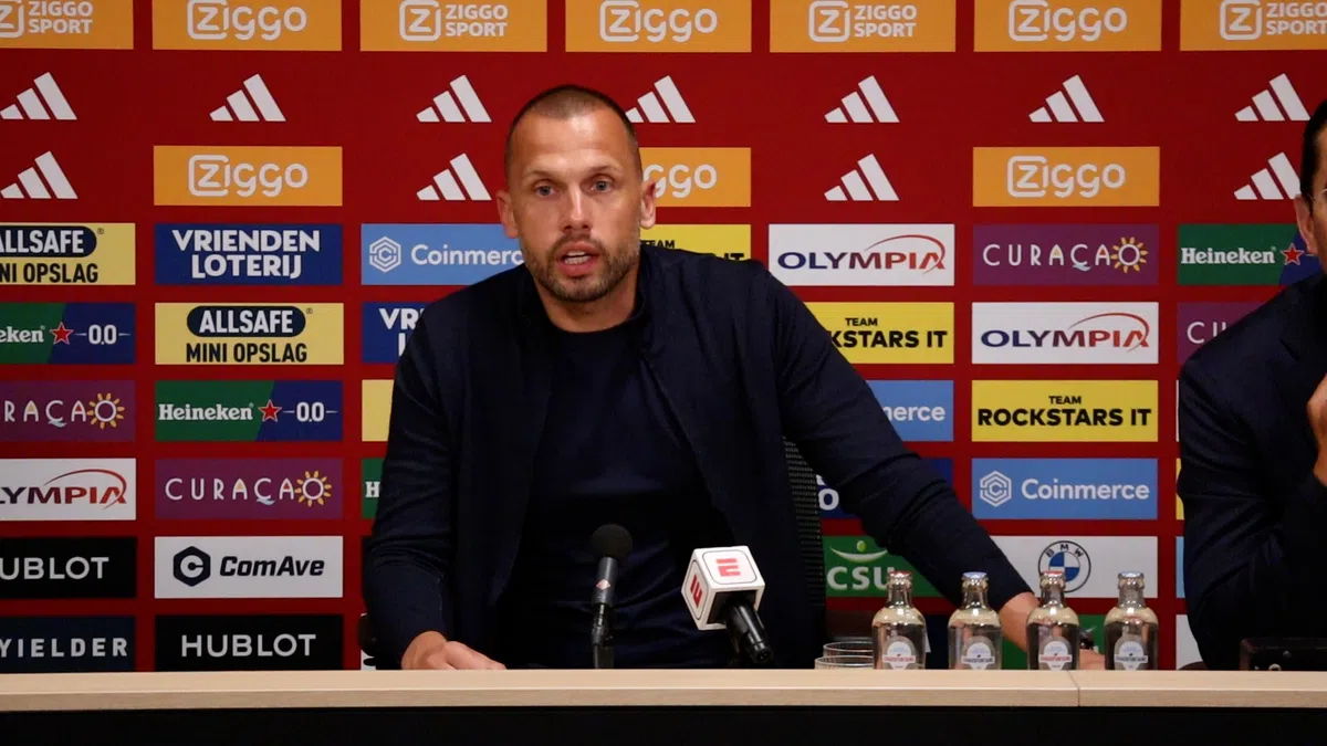 Ajax heeft tijd nodig onder Heitinga: 'Dat willen we allemaal het liefst'