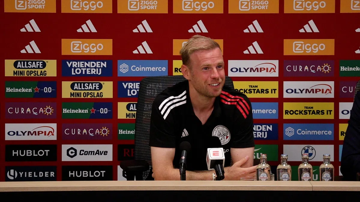 Klaassen geniet van zijn nieuwe rol bij Ajax: 'Het is echt een eer'