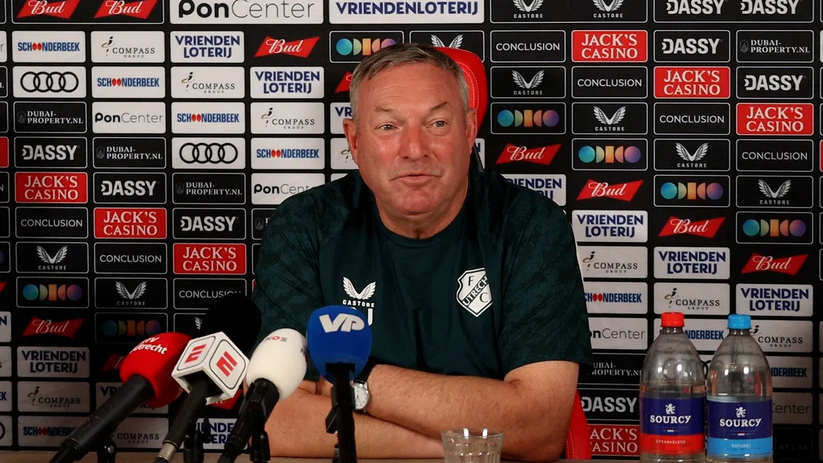 Jans hoopt niet op Feyenoord-scenario met Utrecht: 'Dan denk je, dit is zo mooi'