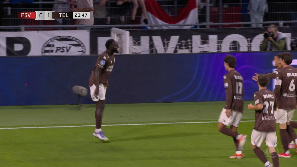 Van amateurs naar scoren bij PSV: beauty van Telstar-revelatie Owusu