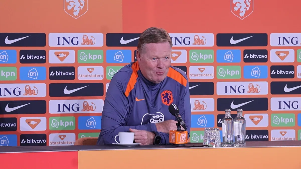 Koeman grapt: 'Als ik iemand een carrièreboost kan geven...'